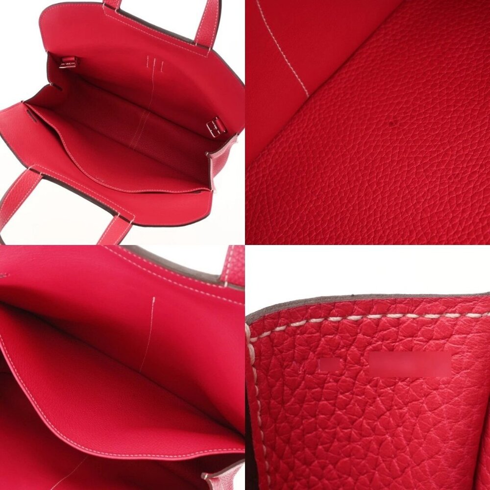 HERMES Alezan 31 Rose extreme shoulder bag 800000135978000 - Picture 9 of 10